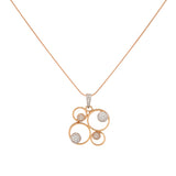 18K Rose Gold & CZ Necklace Set (12.2gm) | 


Elevate your jewelry collection with this exquisite 18k rose gold necklace and stud earring se...
