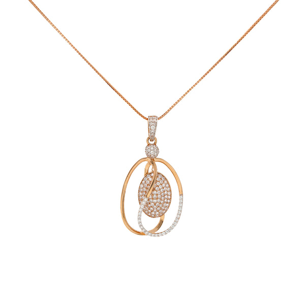 18K Rose Gold & CZ Necklace Set (12.1gm) | 


Embrace the allure of our minimal gold jewelry with this stunning 18k rose gold necklace and s...