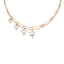 18K Rose Gold & CZ Necklace Set (18.8gm)