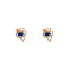 18K Rose Gold & CZ Pendant Set (9.6gm)