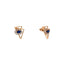 18K Rose Gold & CZ Pendant Set (9.6gm)