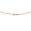 18K Rose Gold & CZ Pendant Set (9.4gm)