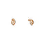 18K Rose Gold & CZ Pendant Set (6.7gm)