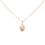 18K Rose Gold & CZ Pendant Set (6.7gm)