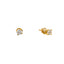 22K Yellow Gold & CZ Pendant Set (7.3gm)