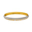 22K Yellow & White Gold Kada Bangle (24.2gm)