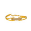 22K Yellow Gold & CZ Bangle (9.4gm)