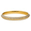 22K Yellow & White Gold Kada Bangle (42 gm)