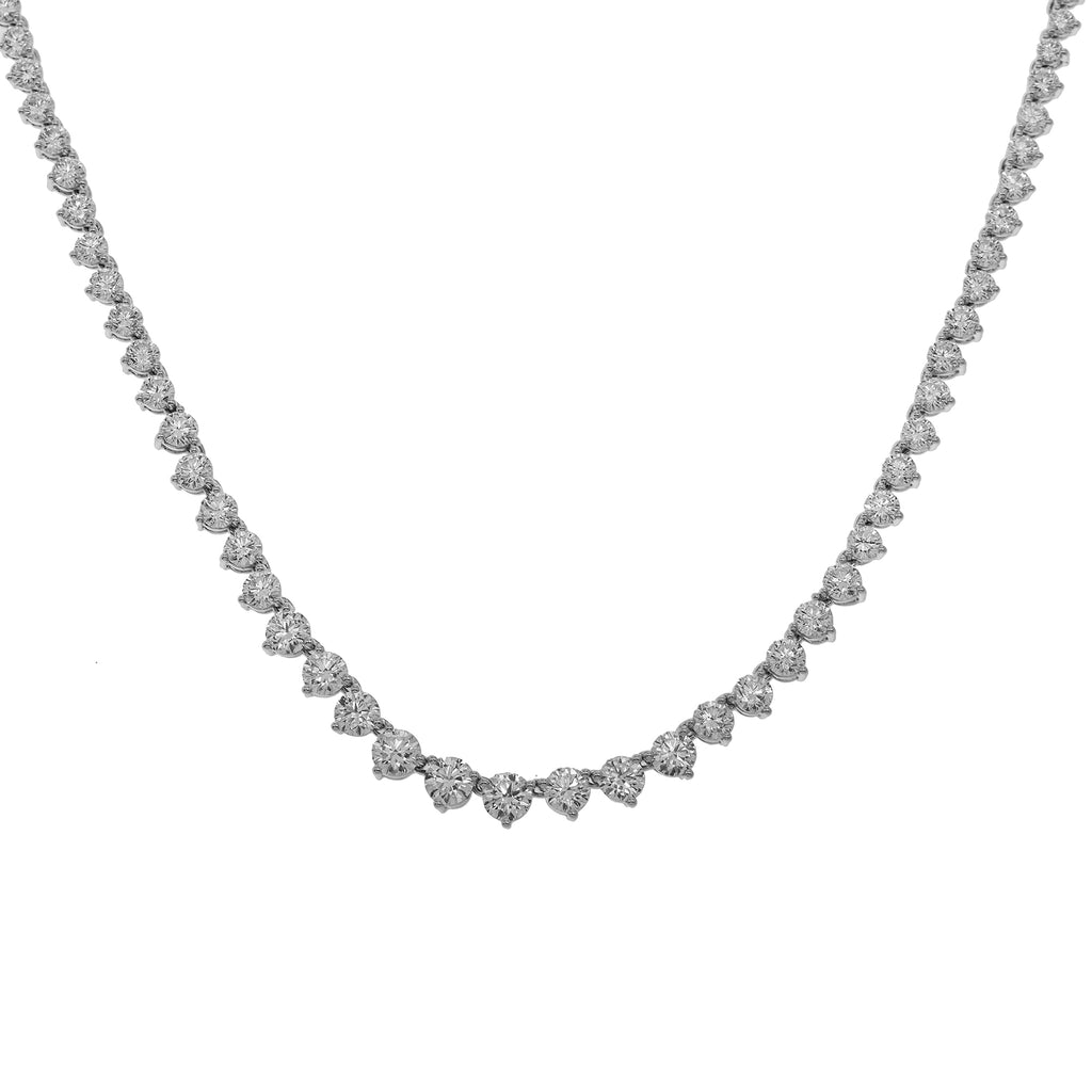 14K White Gold & Diamond Solitaire Necklace (26.9gm) | 


This diamonds necklace has a classic and effortless look that any woman would love. Adorning y...