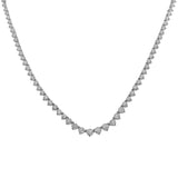 14K White Gold & Diamond Solitaire Necklace (26.9gm) | 


This diamonds necklace has a classic and effortless look that any woman would love. Adorning y...