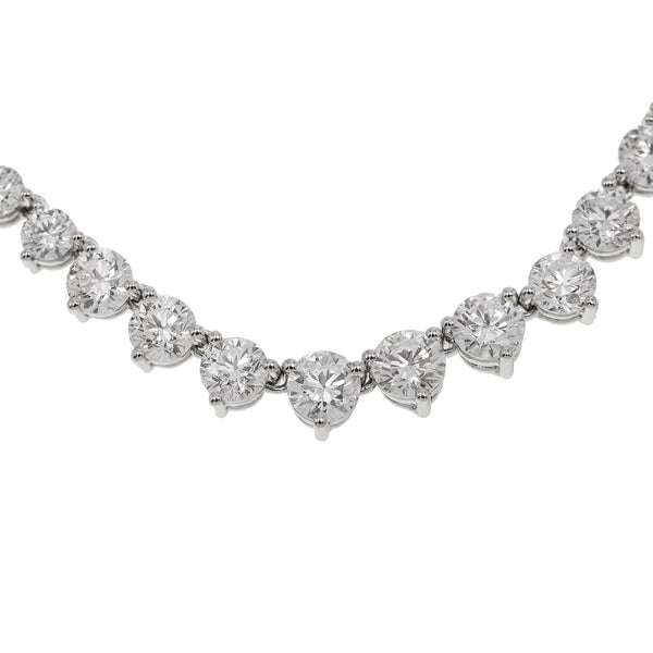 14K White Gold & Diamond Solitaire Necklace (26.9gm) | 


This diamonds necklace has a classic and effortless look that any woman would love. Adorning y...