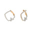 18K Yellow & White Gold Diamond Pendant Set (8.9gm)