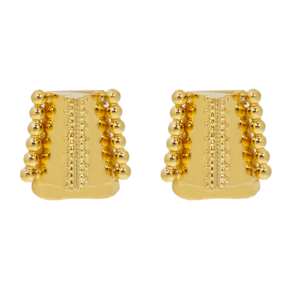 22K Yellow Gold Jewelry Set (67.12gm) | 


This unique 22k Indian gold necklace and earring set has a powerful design create to shine and...