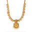 22K Yellow Gold, Emerald & Ruby Temple Jewelry Set (109.2)