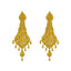 An image of the matching 22K gold earrings from Virani Jewelers.