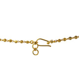 22K Yellow Gold Multi Layered Gemstone Ball Haaram Necklace W/ Rubies, Emeralds, CZ Gemstones & Double Peacock Side Pendants - Virani Jewelers | 



Discover the radiance of long draping necklaces embellished in precious gemstones like this 2...