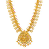 22K Yellow Gold & Multi-Stone Layered Necklace (150.7gm) | 


This 22k yellow gold necklace is full of glamour and culturally beauty. The colorful emeralds,...