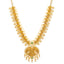 22K Yellow Gold & Multi-Stone Temple Necklace (108.5gm)