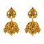 22K Yellow Gold, Gem, CZ, and Pearl Temple Necklace Set (116.7gm)