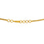 22K Yellow Gold, Gem, CZ, and Pearl Temple Necklace Set (75.4gm)