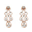 18K Rose Gold Necklace Set w/ 2.24ct Diamonds (58.9gm)