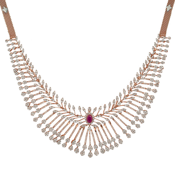 18K Rose Gold Necklace w/ 7.20ct Diamonds & Rubies (51.6gm) | 


With their tassel like accents and exquisite beading, this set of 22k yellow gold bangles are ...