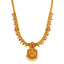 22K Yellow Gold, Emerald & Ruby Temple Jewelry Set (109.2gm)