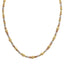 18K Multi Tone Gold Jewelry Set W/ Clustered, Glass Blast & Diamond Shaped Bead Ball Accents - Virani Jewelers