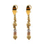 18K Multi Tone Gold Jewelry Set W/ Clustered, Glass Blast & Diamond Shaped Bead Ball Accents - Virani Jewelers