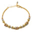 18K Multi Tone Gold Jewelry Set W/ Textured Bead Balls & Hour Glass Accents - Virani Jewelers