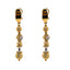 18K Multi Tone Gold Jewelry Set W/ Textured Bead Balls & Hour Glass Accents - Virani Jewelers