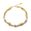 18K Multi Tone Gold Jewelry Set W/ Rounded Textured Bead Ball Accents - Virani Jewelers