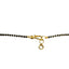 18K Yellow Gold Mangalsutra Necklace W/ Yellow Gold Diamond Mango Pendant - Virani Jewelers