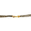 18K Yellow Gold Mangalsutra Chain W/ White Gold Diamond Pear Shaped Pendant - Virani Jewelers