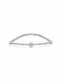 18K Yellow Gold Diamond Bangle W/ 0.75ct Channel Set Diamonds - Virani Jewelers | Indulge in the guilt-free exploration of precious diamonds and gold of this exquisite women’s 18K...