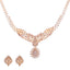 22K Rose Gold Jewelry Set (52.9gm)