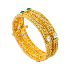 22K Gold Bangle - Virani Jewelers