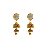 22K Yellow Antique Gold Choker Set W/ Blue & White Meena Center - Virani Jewelers | 


This set is an excellent way to add beautiful jewelry from our collection to your wardrobe. We...