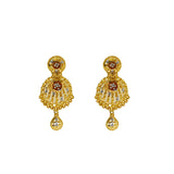 22K Gold Multi Tone Gold Meenakari Drop Earrings W/ Shield Design & Feather Accents - Virani Jewelers | 


Enjoy the beauty of brilliant gold colors blended into classic fine jewelry designs such as th...