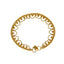 22K Yellow Gold Anklets Set of 2 W/  Chandelier Chains & Gold Balls - Virani Jewelers