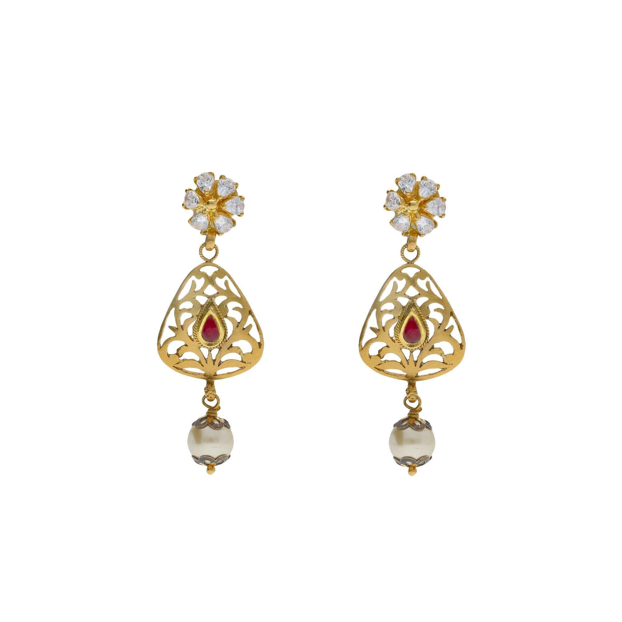 Aggregate more than 242 traditional gold earrings design