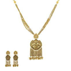 22K Gold Kashvi  Antique Jewelry Set - Virani Jewelers