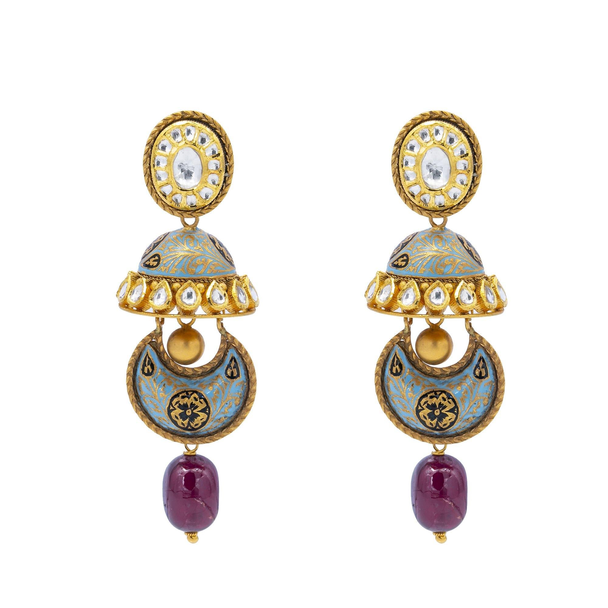 22k gold kundan jewelry discount