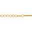 An image of the hook-in-eye clasp on the 22K gold necklace from Virani Jewelers.
