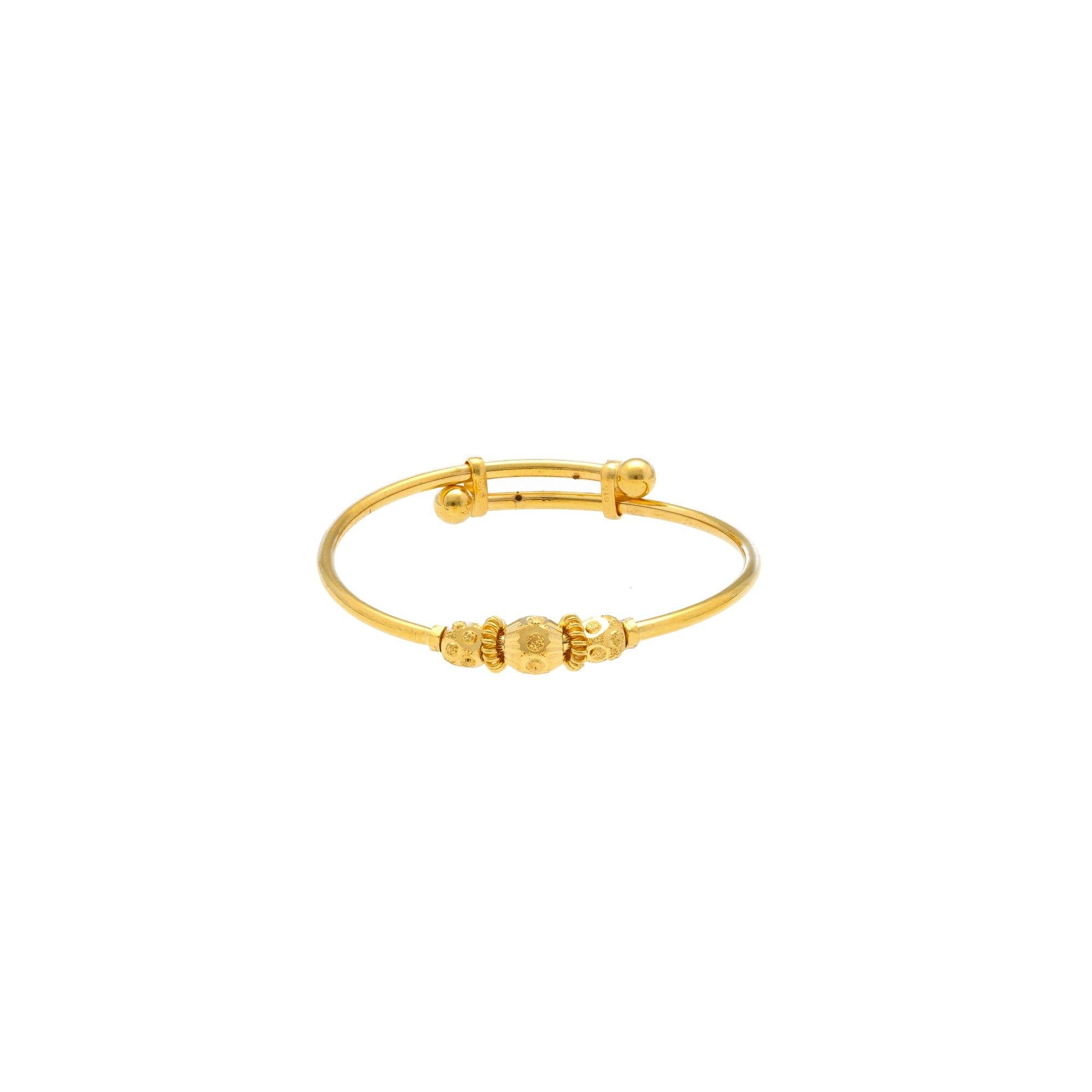 22K Gold Round Bead Gold Spacer