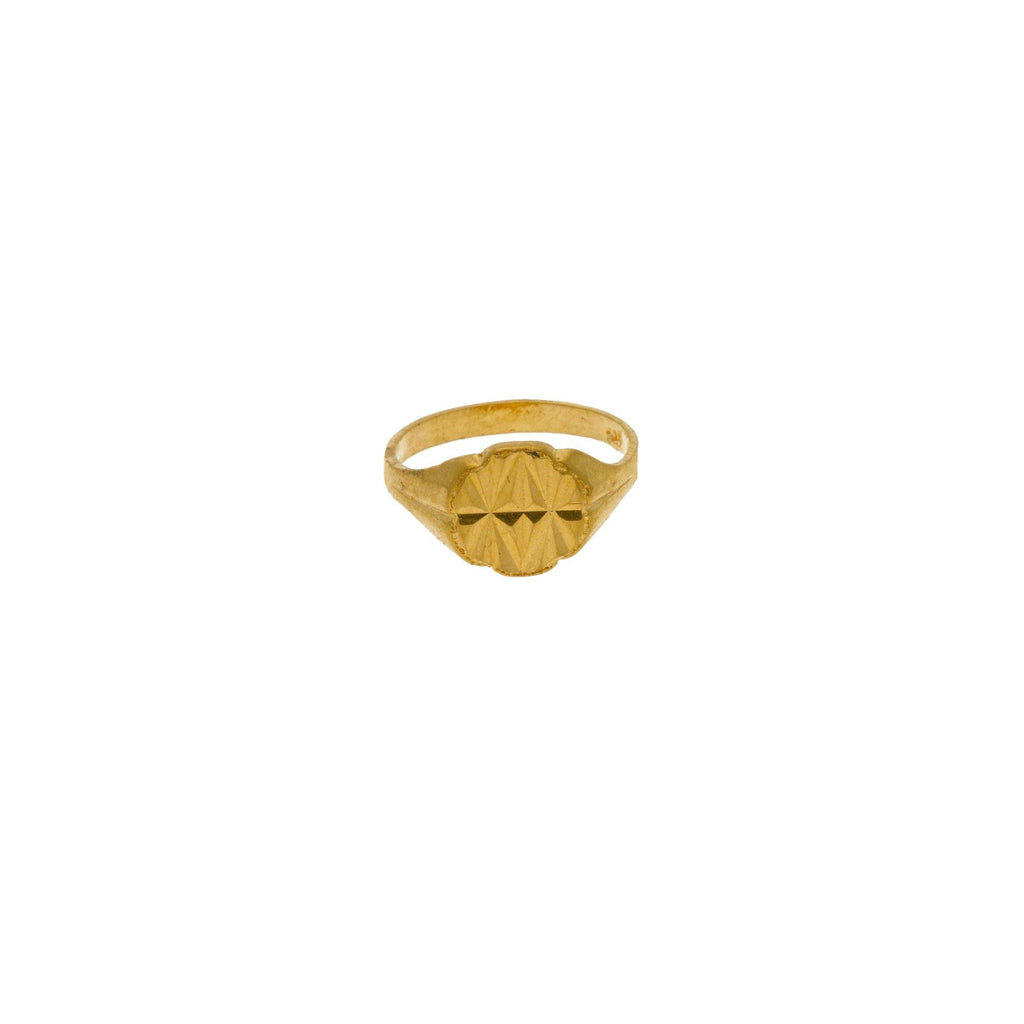 Born baby gold ring rate on sale