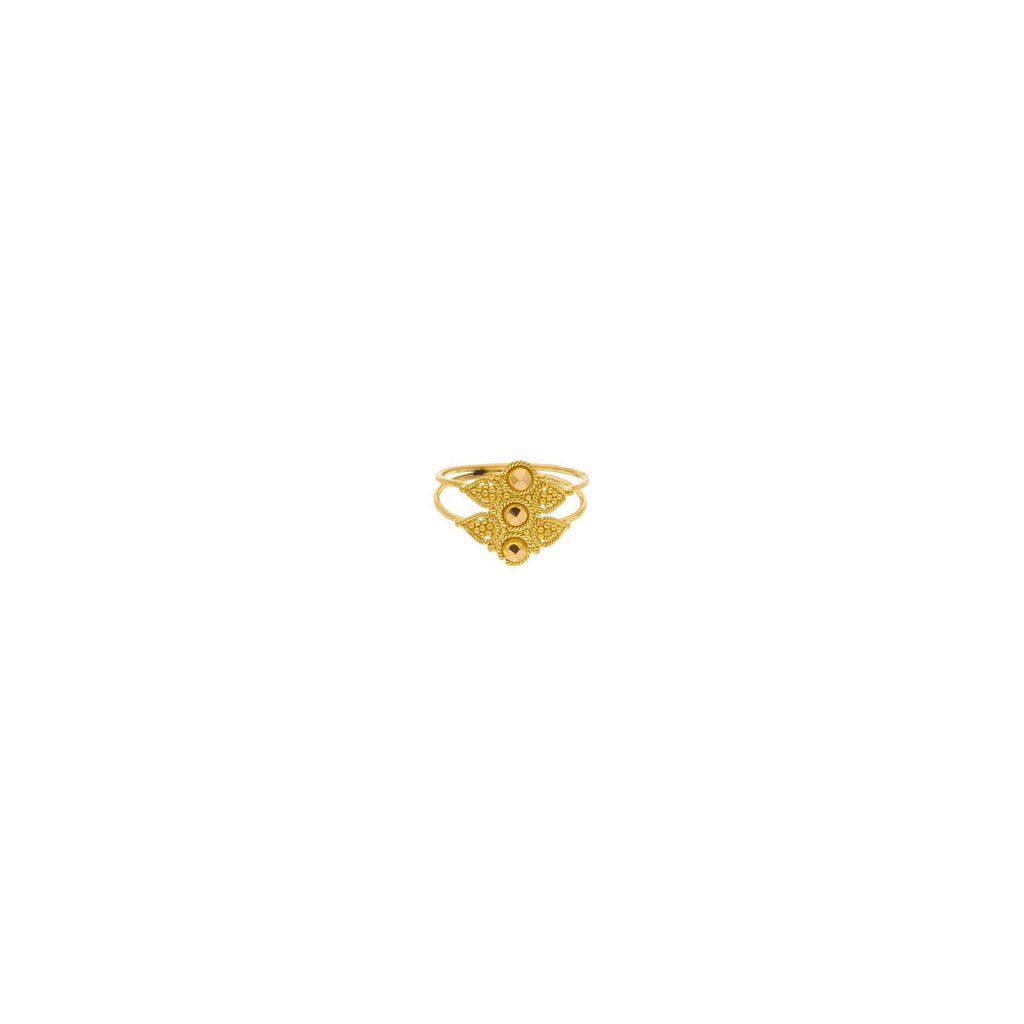 ২ আনা বাচ্চাদের নতুন আংটি কিনুন (2 Ana/2 Gram Baby Gold Ring) 18/21/22  Karat KDM Price in Bangladesh - Swarnanjali Jewellers BD