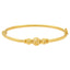 22K Yellow Gold Beaded Ananya Ball Bangle - Virani Jewelers