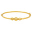 22K Yellow Gold Beaded Kashvi Ball Bangle - Virani Jewelers
