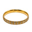 22K Multi Tone Gold Bangles Set of 2 W/ Hollow Frame & Open Cut Leaf Details - Virani Jewelers